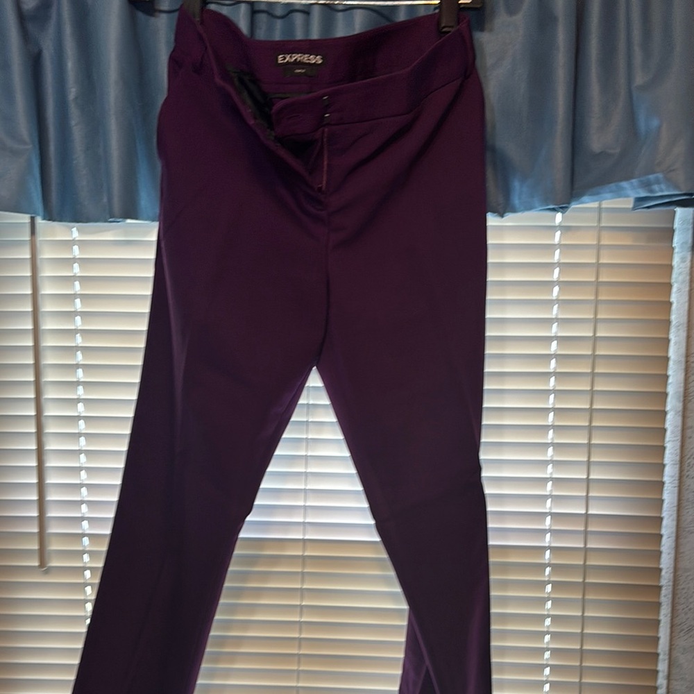 Express Deep Purple Trousers